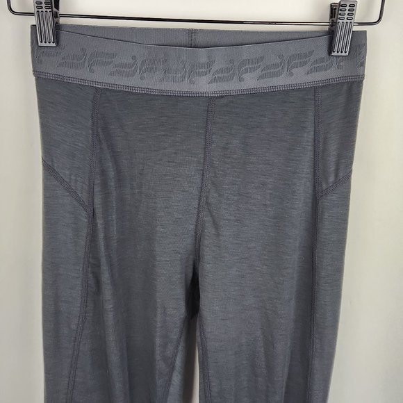 NWOT Fabletics Gray Lightweight High Waisted Wool Blend Baselayer Leggings sz XS - Picture 4 of 6